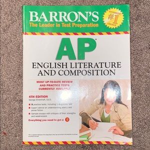 Barron’s 4th Edition AP English Literature Book